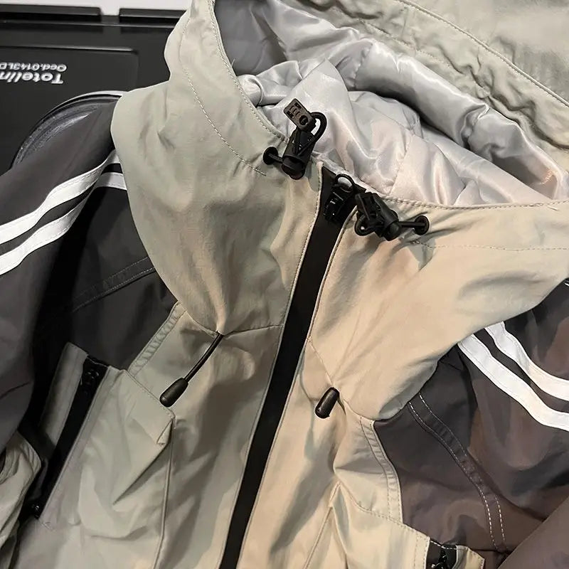 Retro Windbreaker Jacket