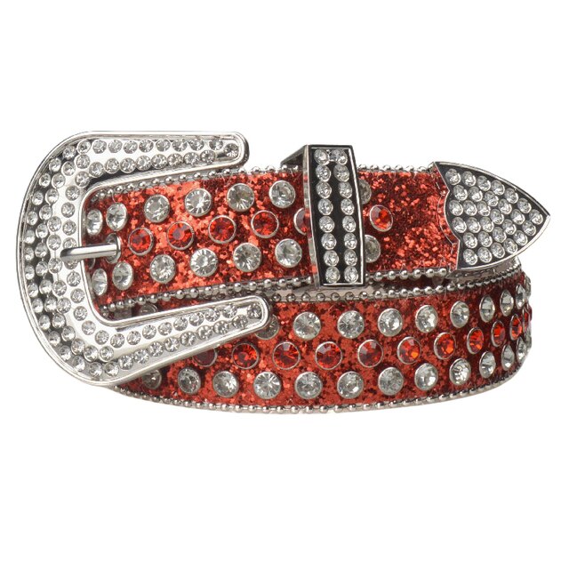 Rhinestones Studded Belt