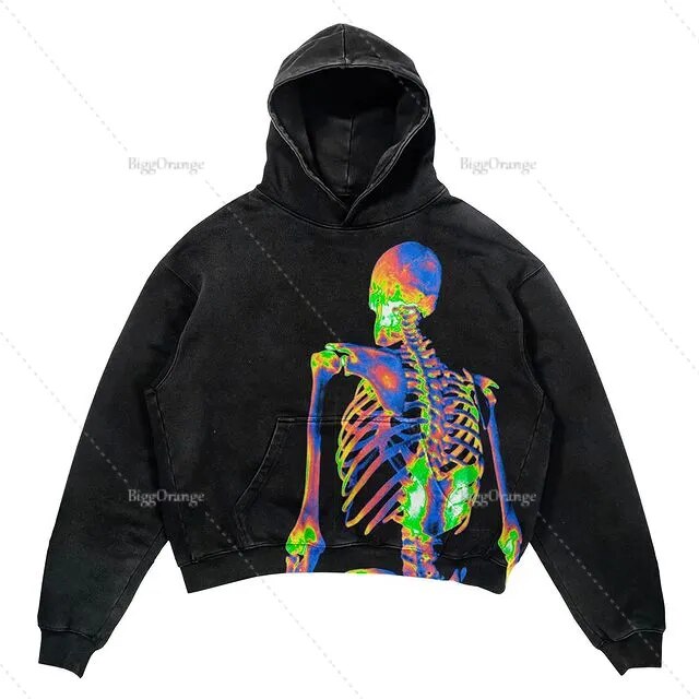 Unique Printed Hoodie - Tisso Clothing