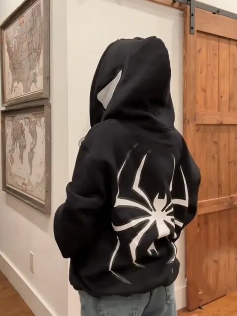 Gothic Clothing Trend Zipper Hoodies - Tisso Clothing