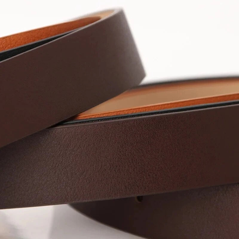 Goth PU Leather Buckle Belt