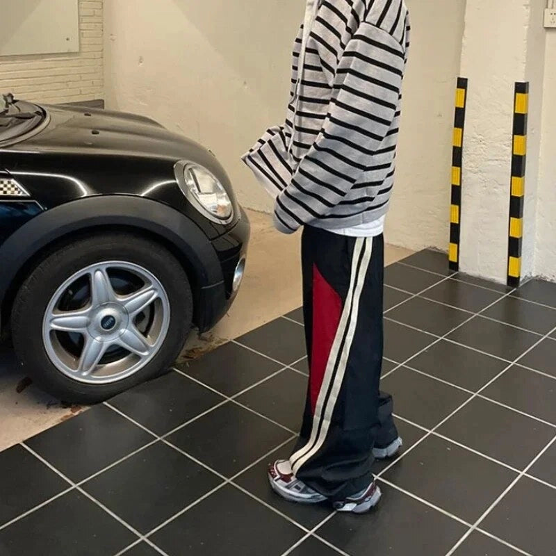 Sreetwear Retro Parachute Pants