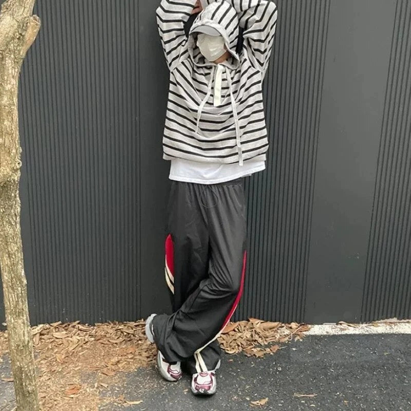 Sreetwear Retro Parachute Pants