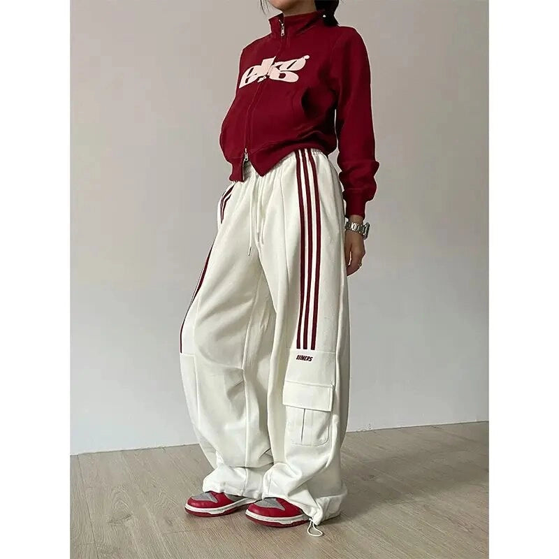 Retro Pockets Baggy Joggers