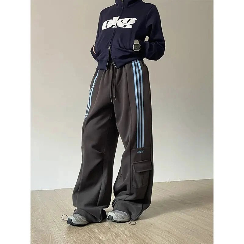 Retro Pockets Baggy Joggers