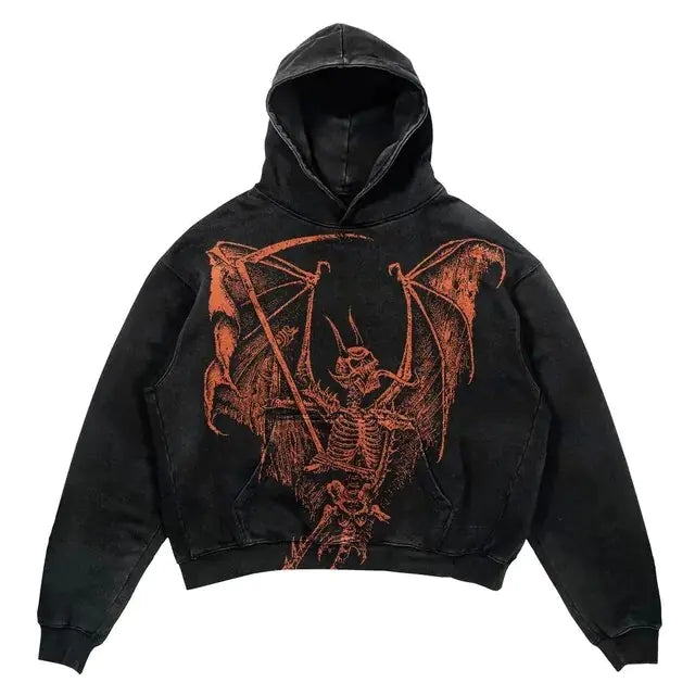 Unique Printed Hoodie - Tisso Clothing