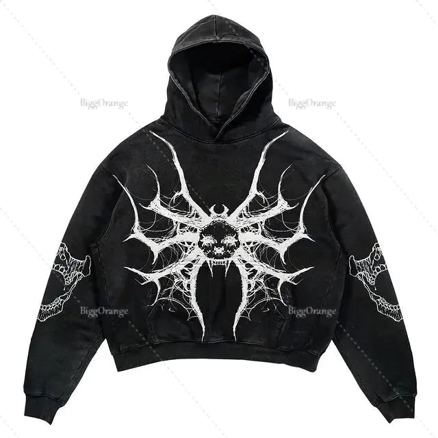 Unique Printed Hoodie - Tisso Clothing