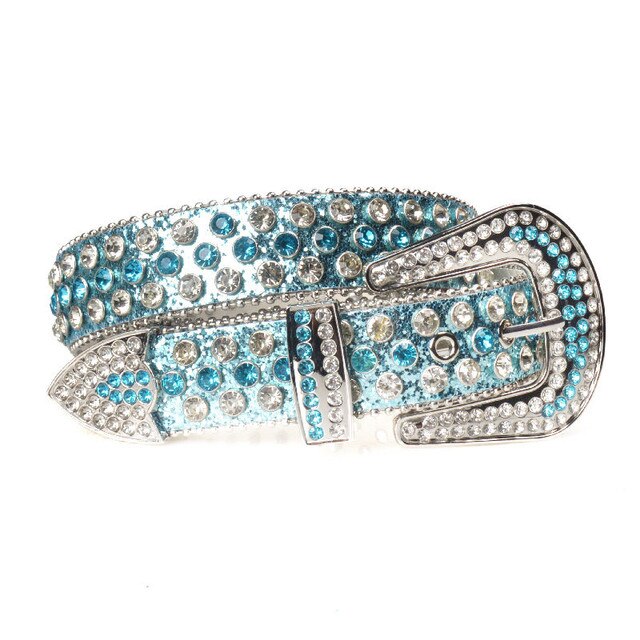Rhinestones Studded Belt