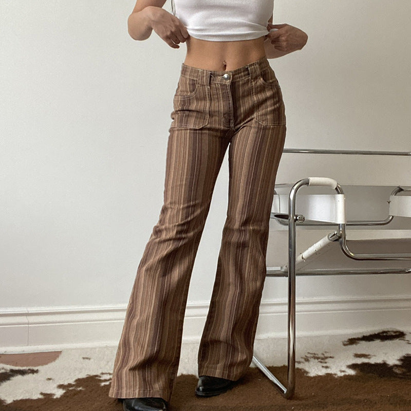 Gradient Retro Washed Jeans