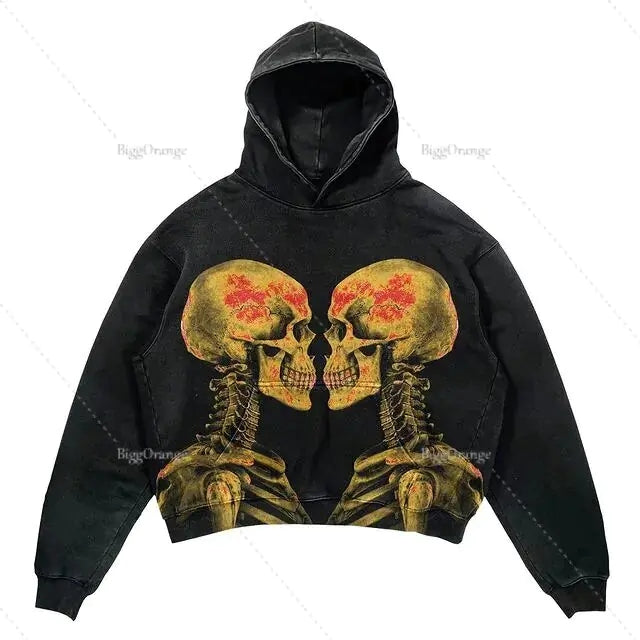 Unique Printed Hoodie - Tisso Clothing