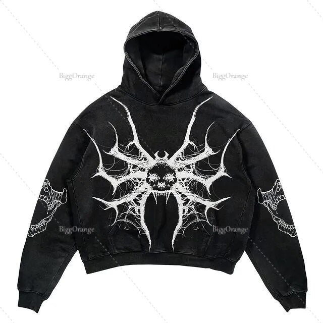 Unique Printed Hoodie - Tisso Clothing