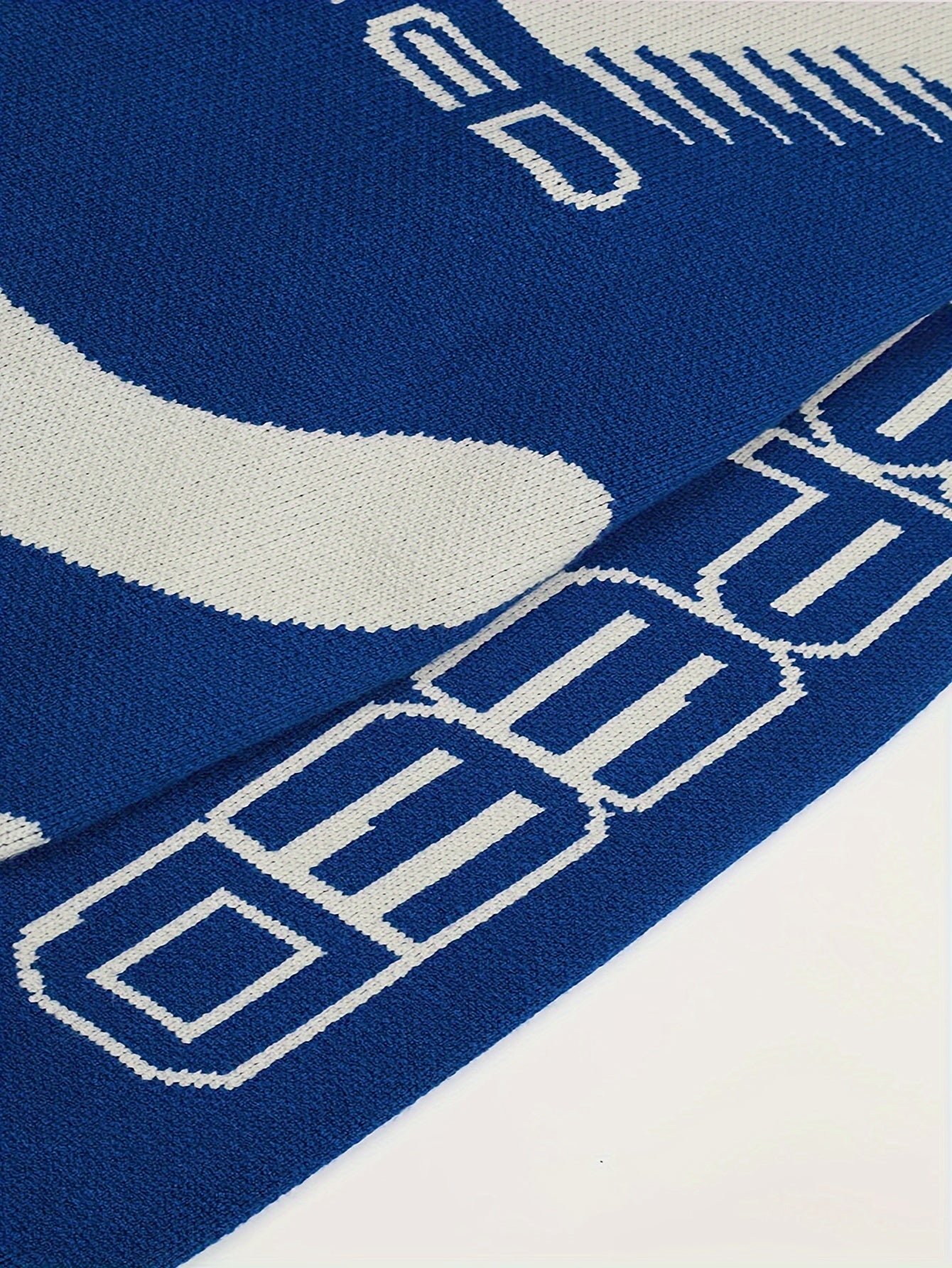 Retro "Ride More" Cardigan Zipper Knit