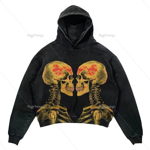 Unique Printed Hoodie - Tisso Clothing