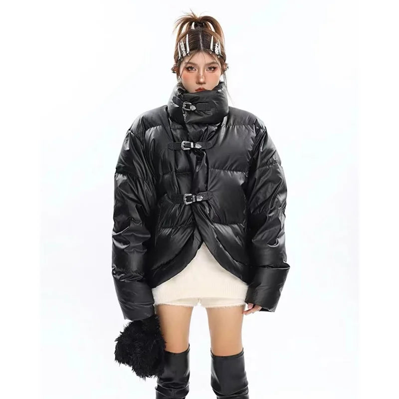Grunge Puffer Jacket