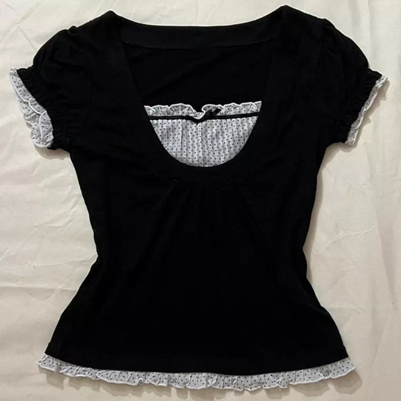 Fairy Laced Cropped Top