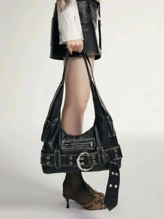 Grunge Belt Handbag