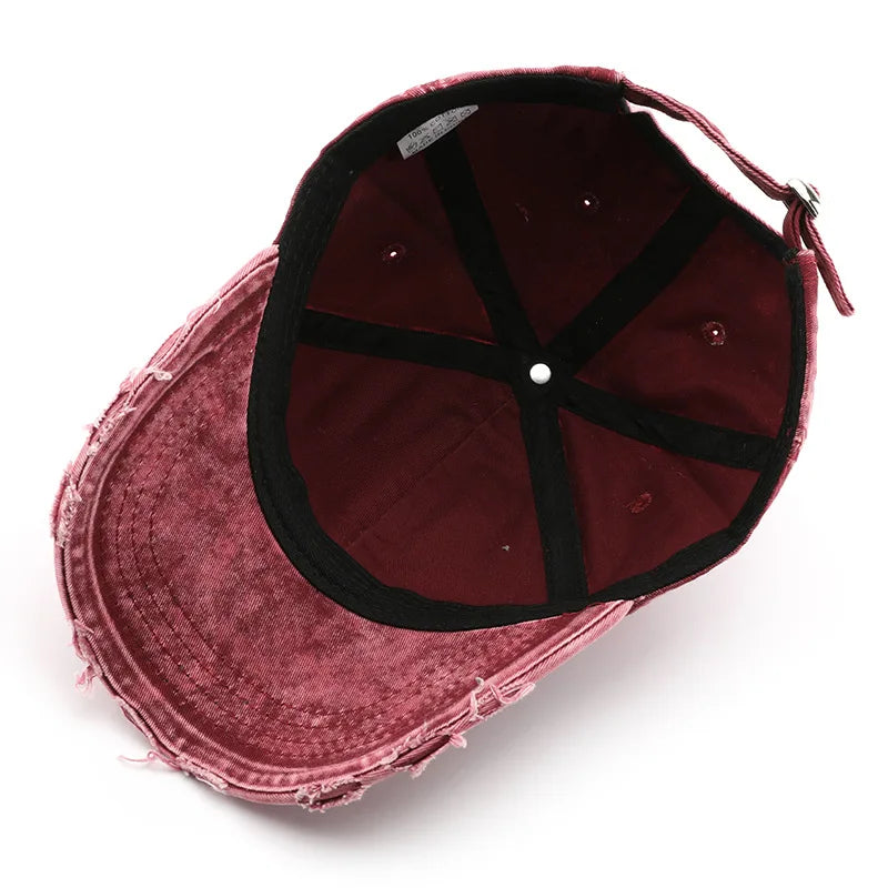 Cotton Washed Denim Cap