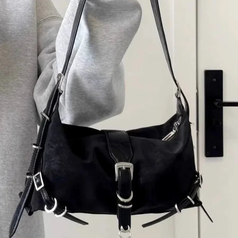Retro Faux Leather Handbag