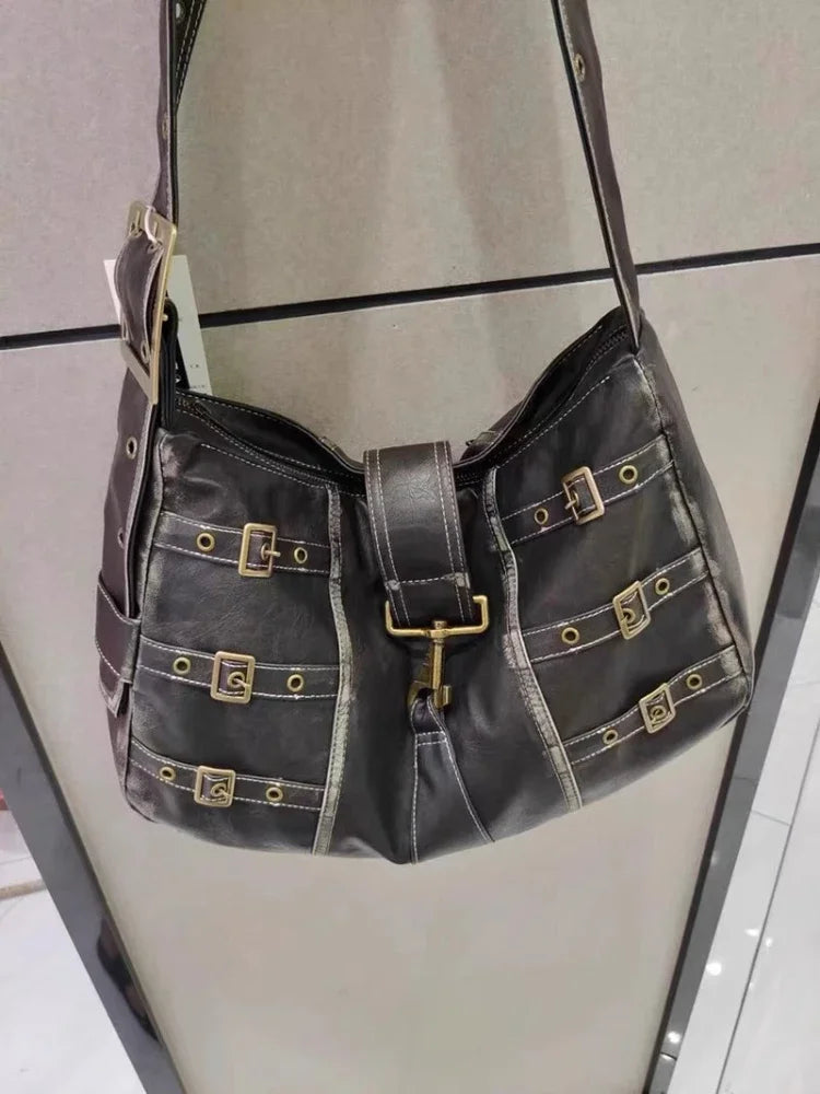 Faux Leather Vintage Handbag