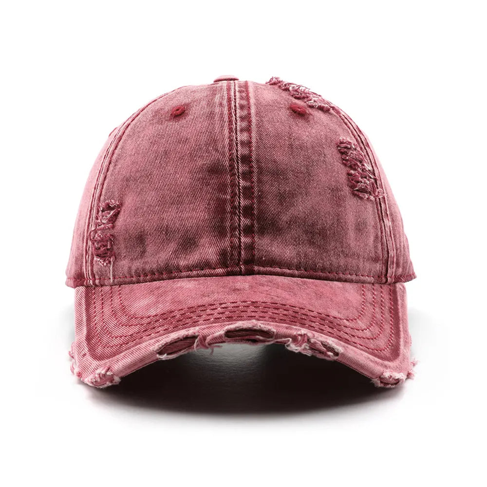 Cotton Washed Denim Cap