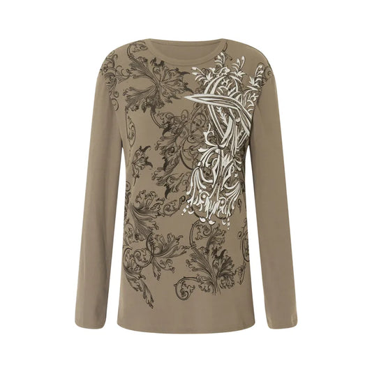 00s Grunge Print Longsleeve Tee