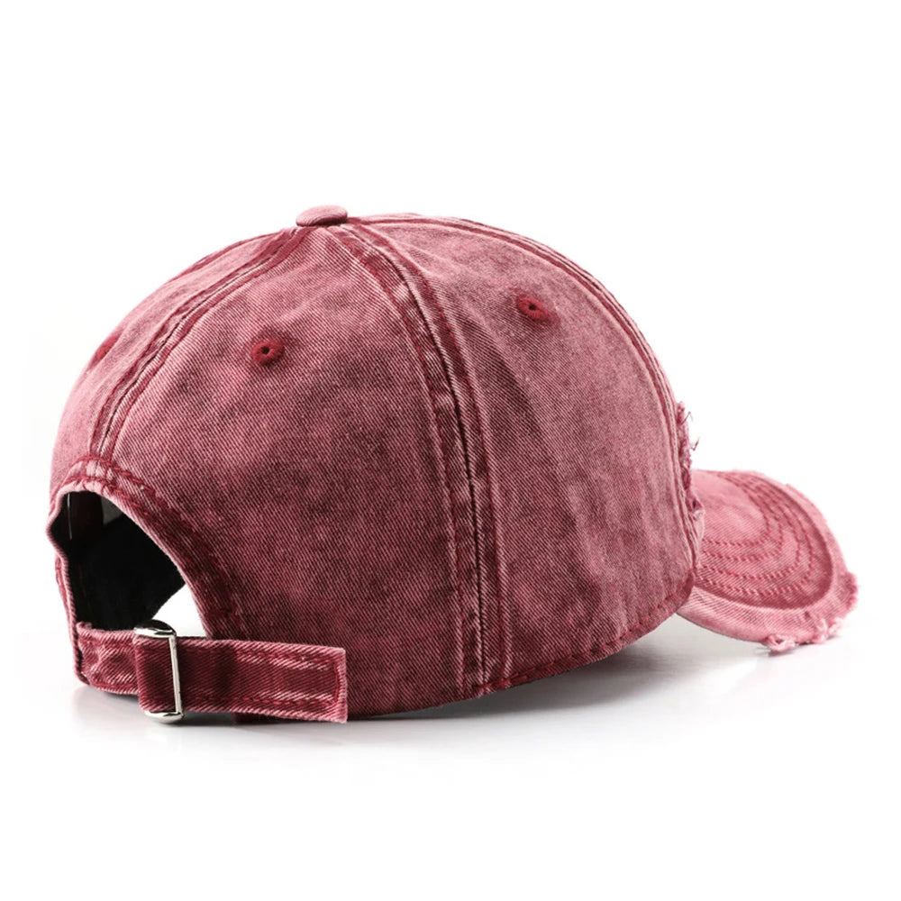 Cotton Washed Denim Cap