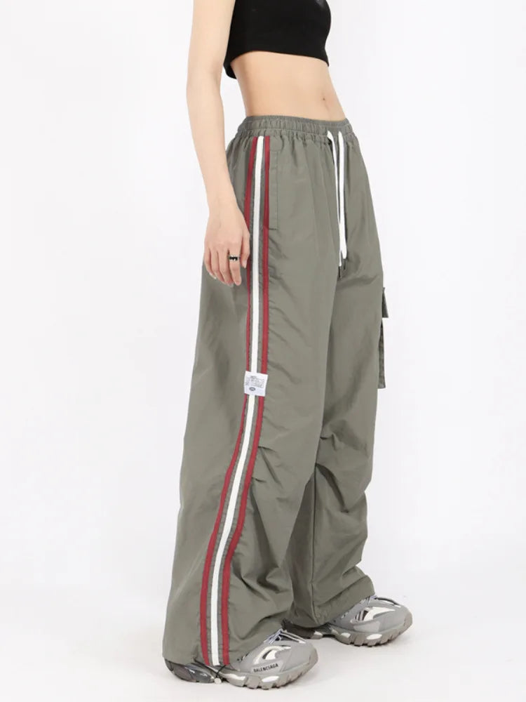 Retro Cargo Parachute Pants