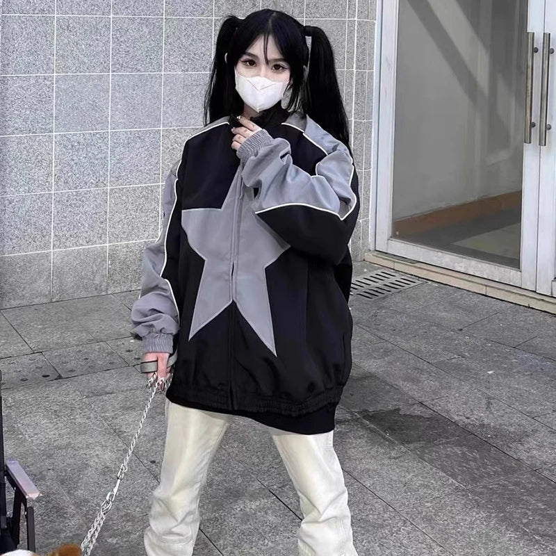 Unisex Star Vintage Windbreaker
