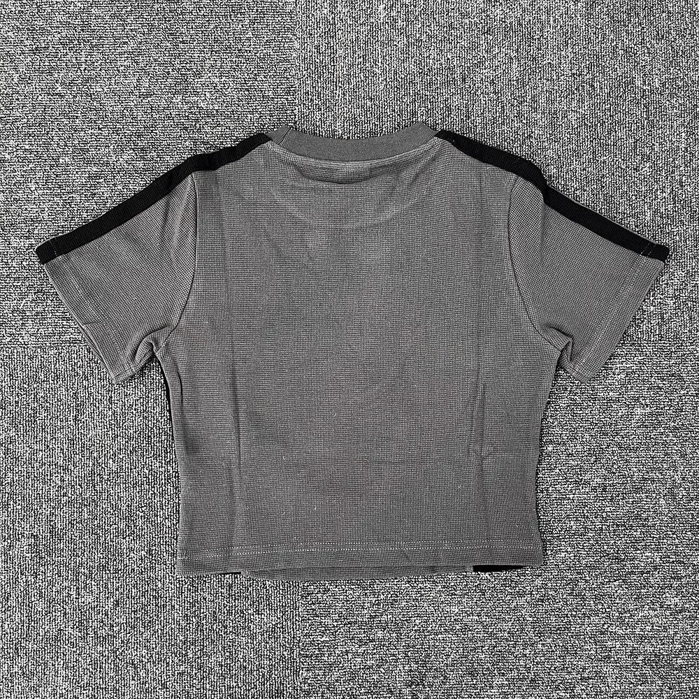 Colour Block Cropped Top