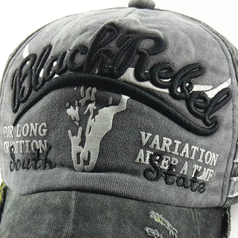 Denim Patchwork Workwear Cap