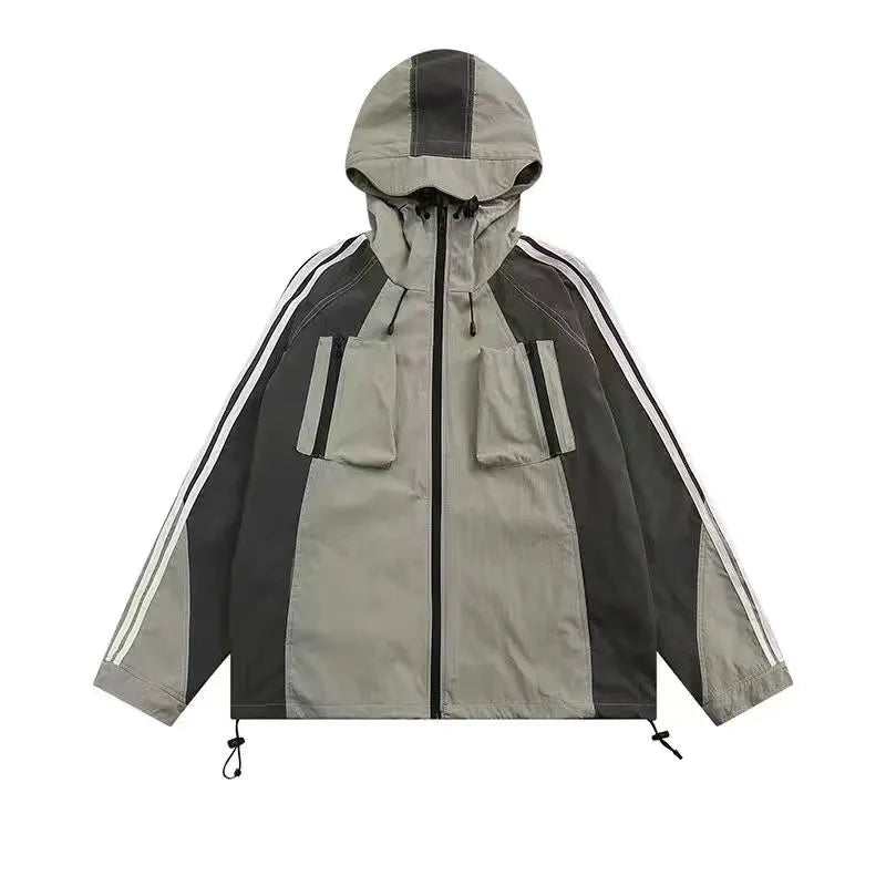 Retro Windbreaker Jacket