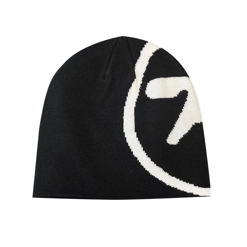 Abstract Print Beanie