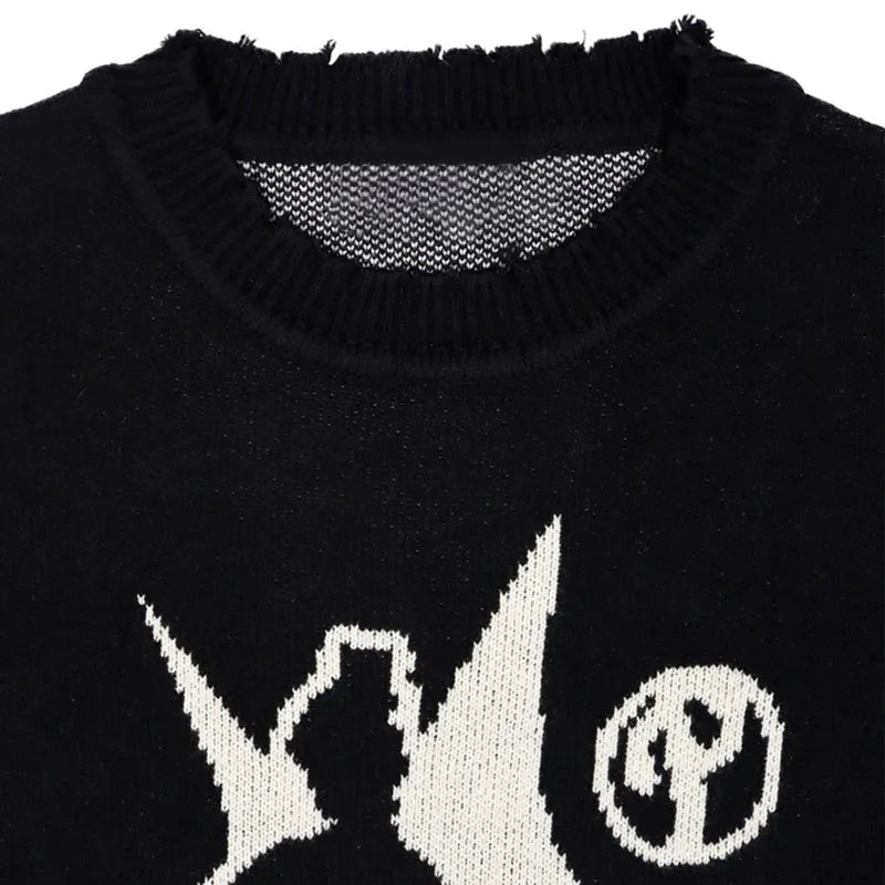 Abstract Graphic Knit