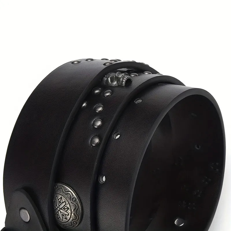 Bohemian Pendant PU Leather Belt