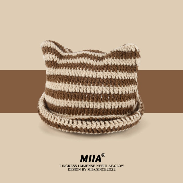 Stripped Beanie