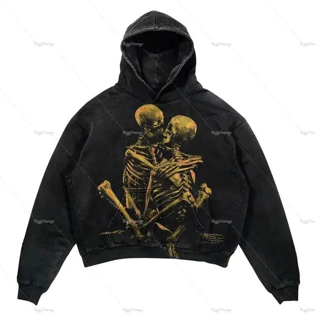 Unique Printed Hoodie - Tisso Clothing
