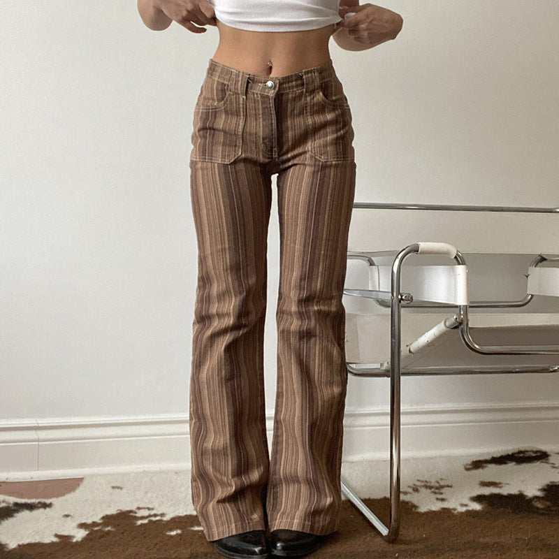 Gradient Retro Washed Jeans