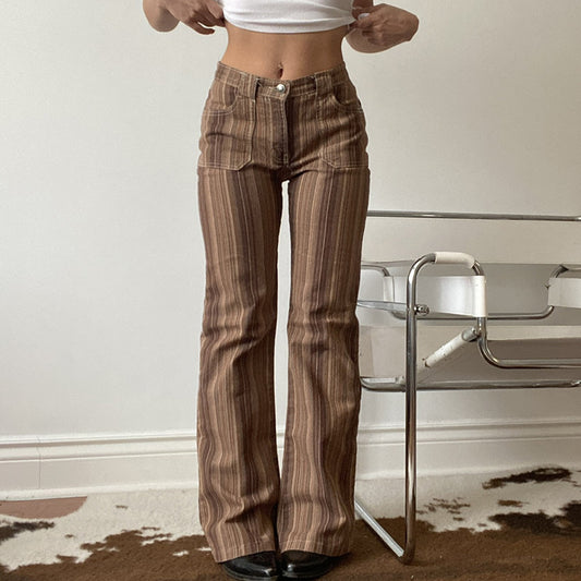 Gradient Retro Washed Jeans