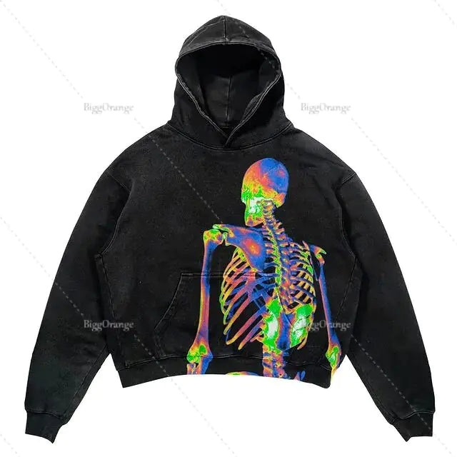 Unique Printed Hoodie - Tisso Clothing