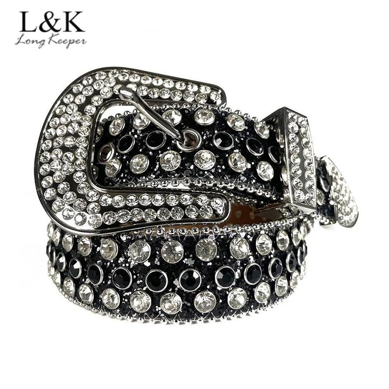 Rhinestones Studded Belt