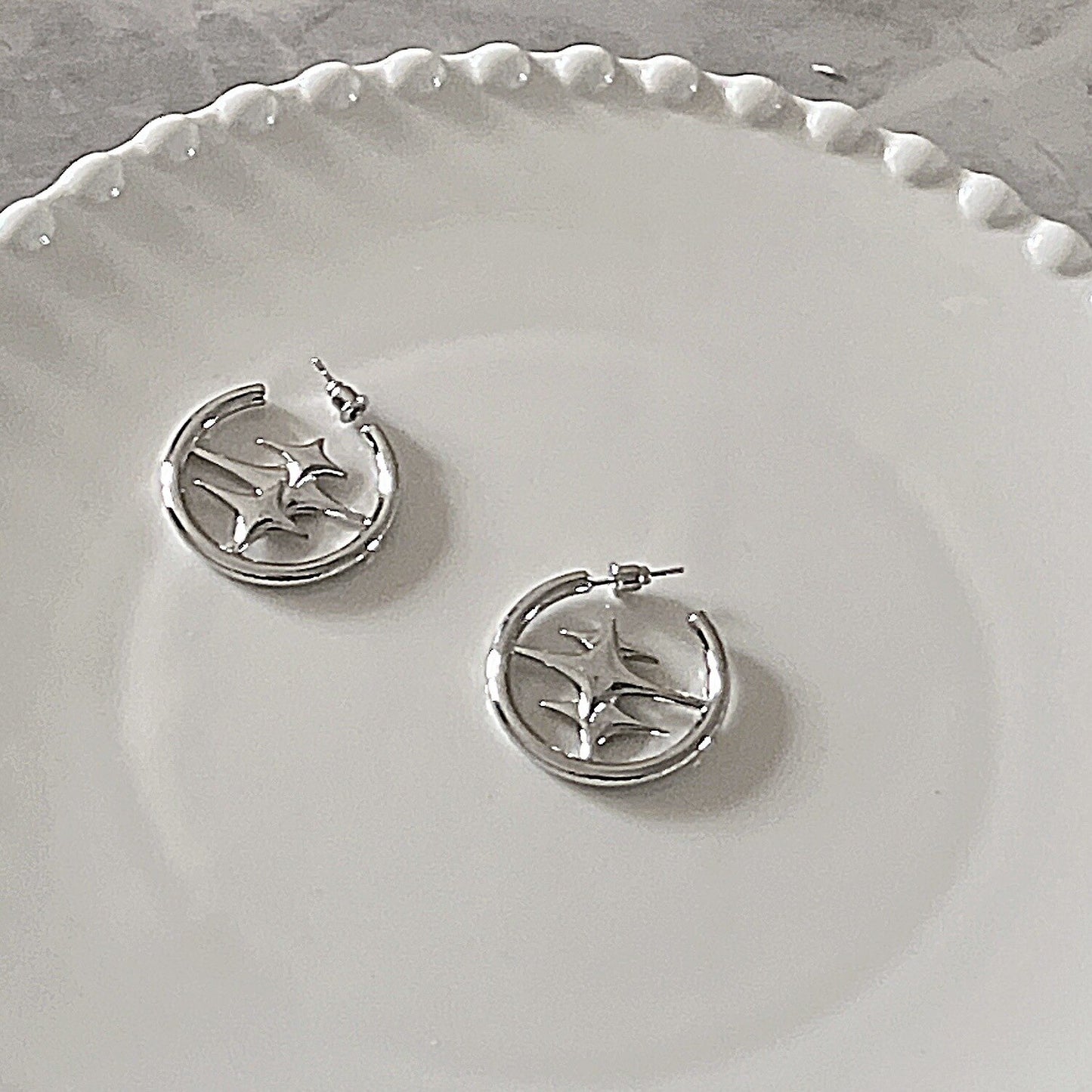 Star Cross Earrings
