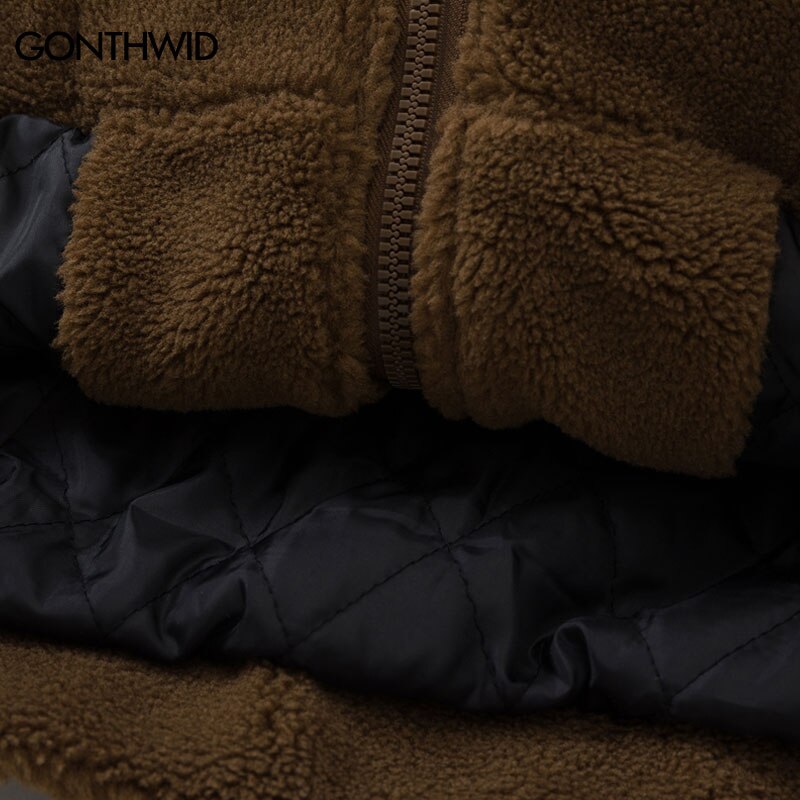 Patchwork Color Block Fleece - Tisso Clothing