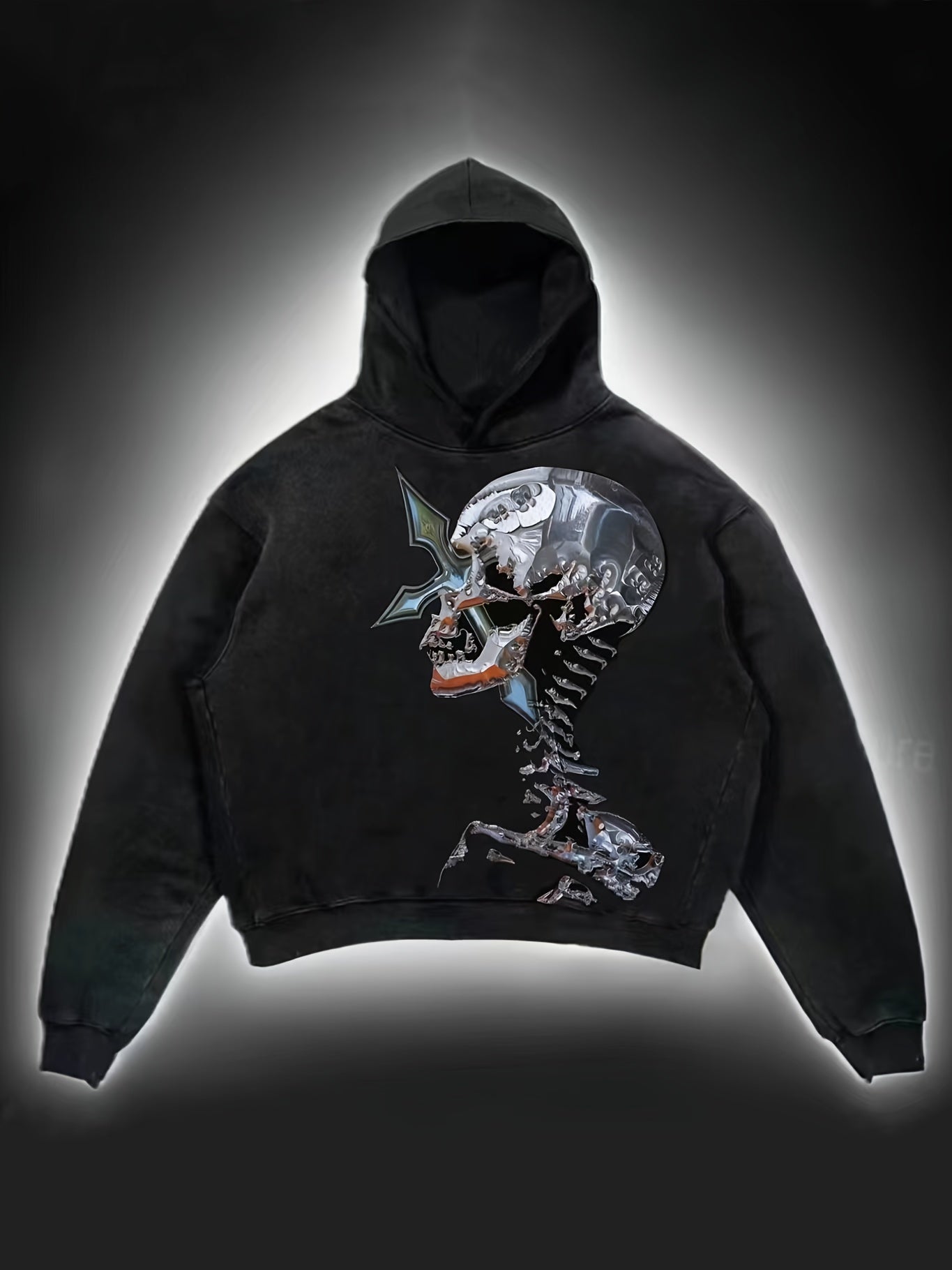 Graphic Print Hoodie