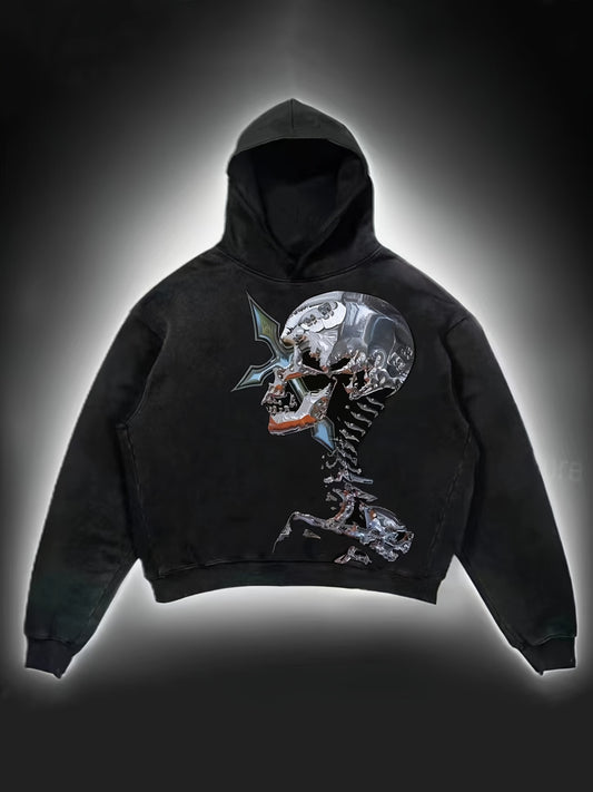 Graphic Print Hoodie