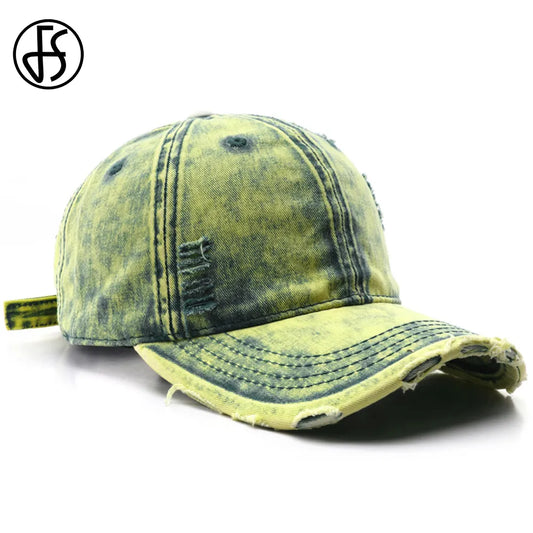 Cotton Washed Denim Cap