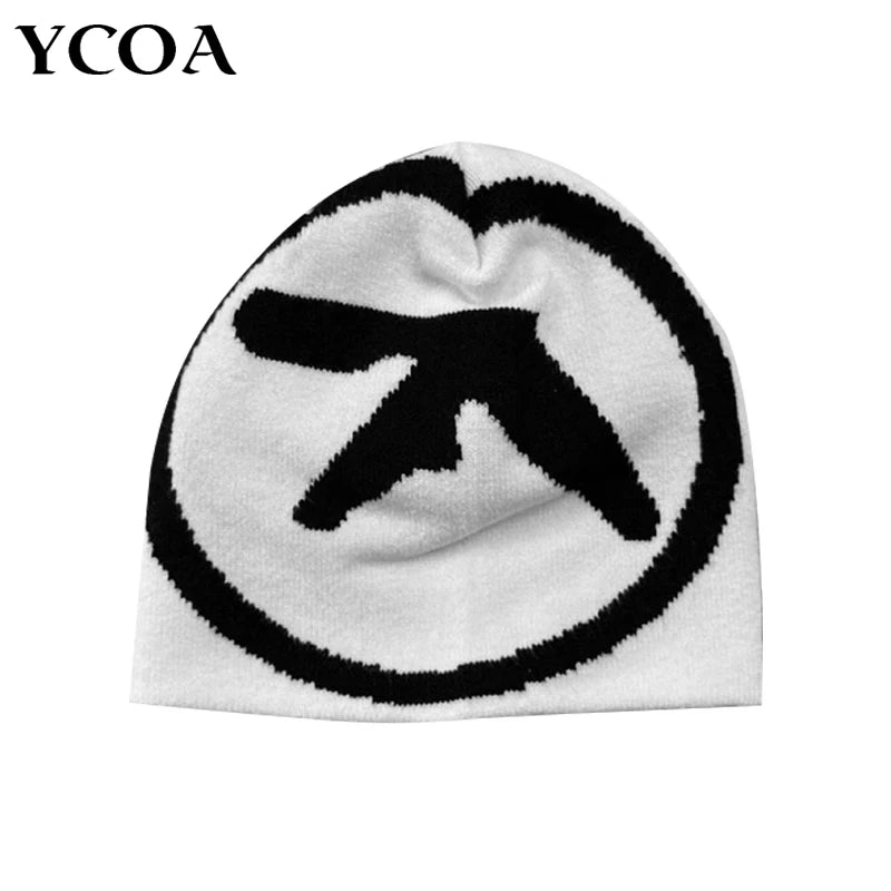 Abstract Print Beanie