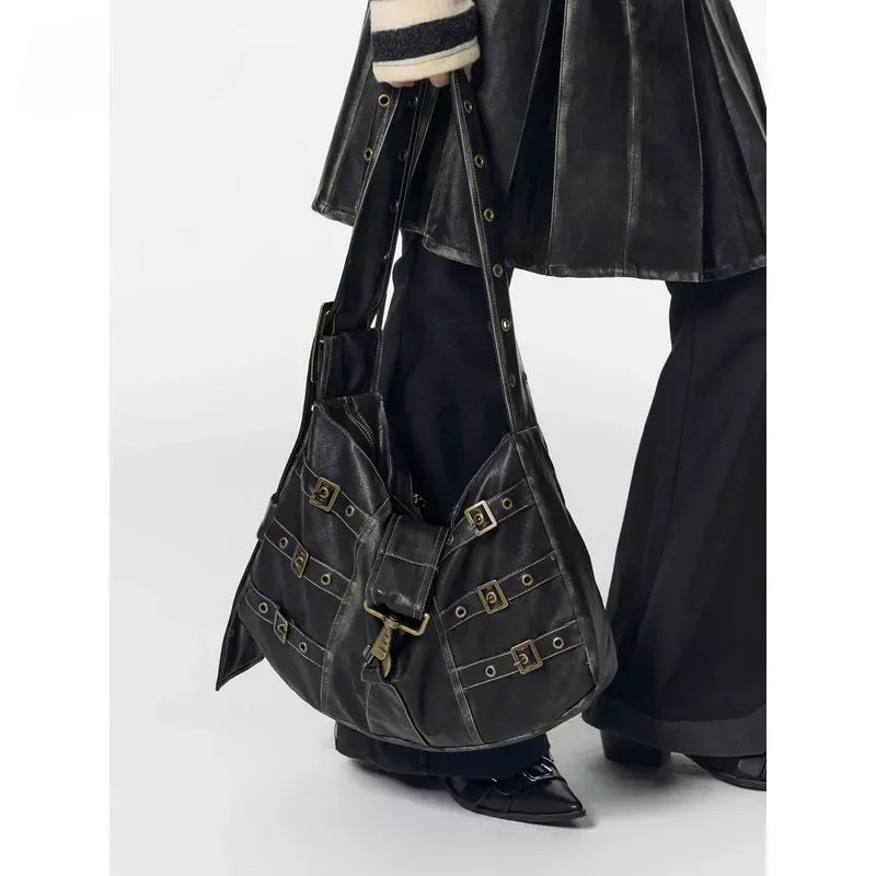 Faux Leather Vintage Handbag