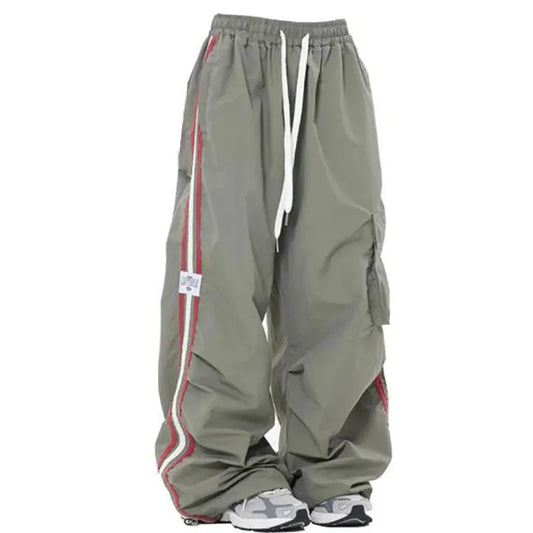 Retro Cargo Parachute Pants