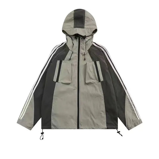 Retro Windbreaker Jacket