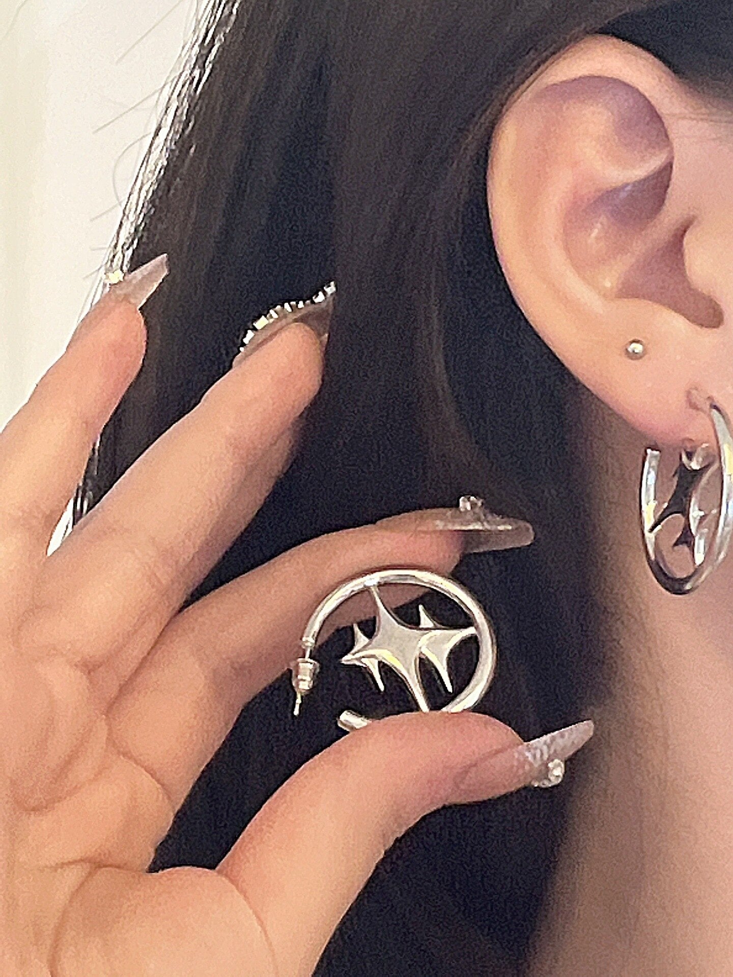 Star Cross Earrings